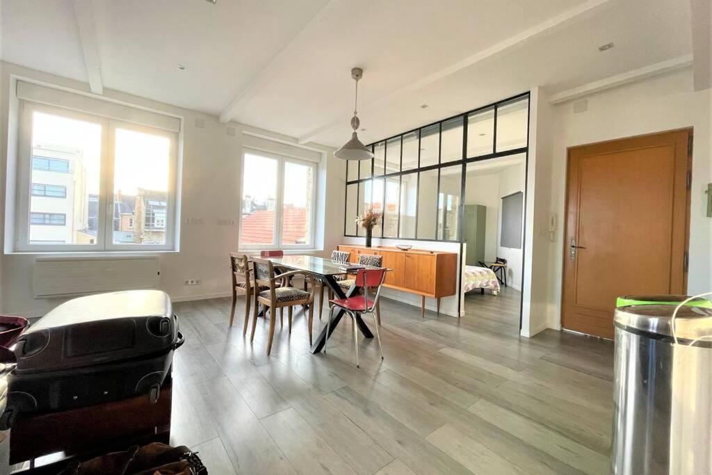 Апартаменты Superbe Loft 100M2 Proche Cathedrale Avec Parking Реймс Экстерьер фото