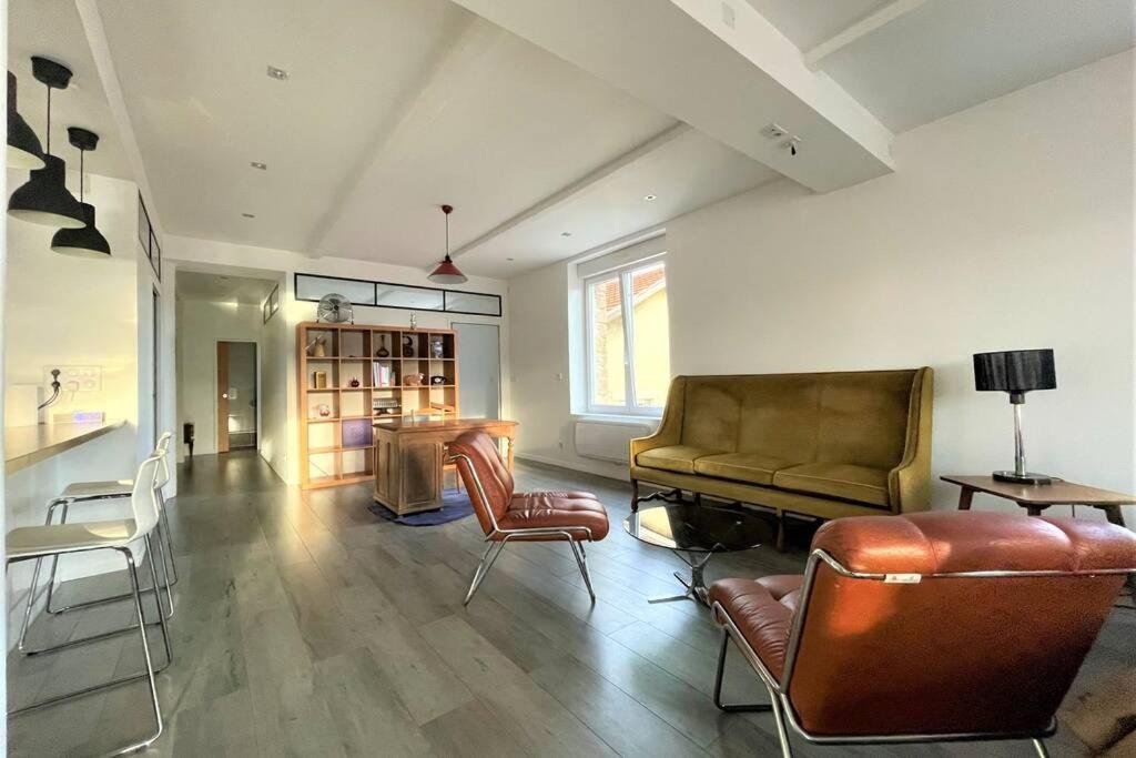 Апартаменты Superbe Loft 100M2 Proche Cathedrale Avec Parking Реймс Экстерьер фото