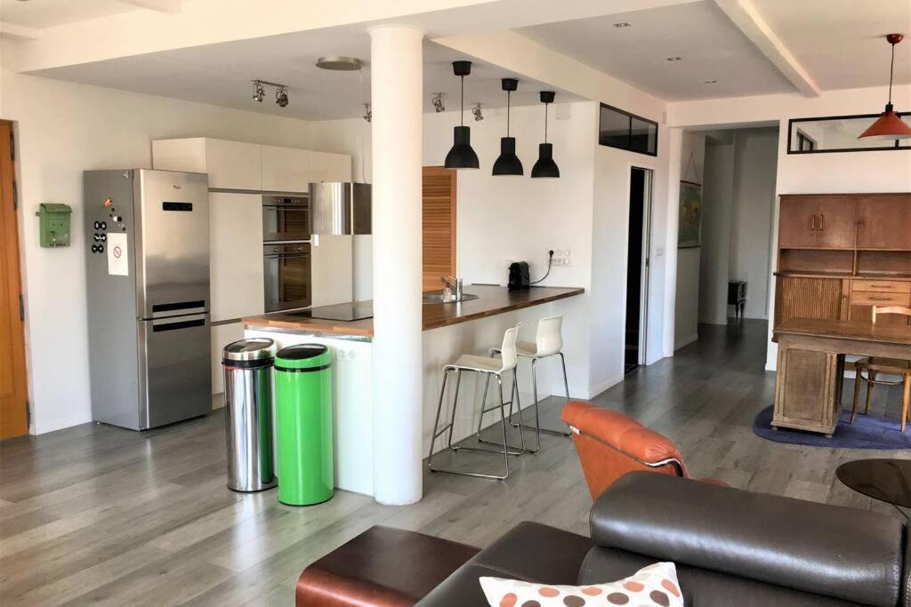 Апартаменты Superbe Loft 100M2 Proche Cathedrale Avec Parking Реймс Экстерьер фото